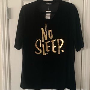 Fashion Nova "No Sleep" Tee